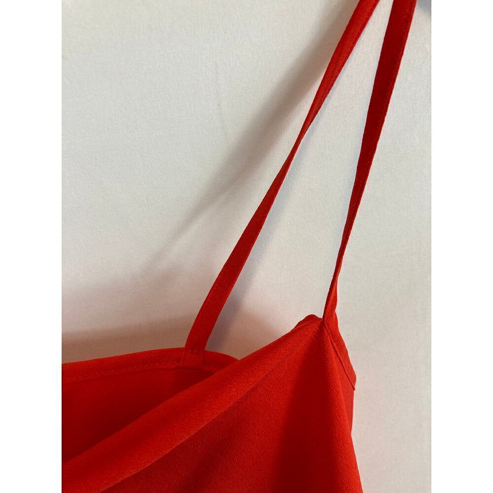 Topshop Red Cami Tank Size 4 - Picture 3 of 6